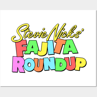 Stevie Nicks' Fajita Roundup logo only SNL by Kelly Design Company Posters and Art